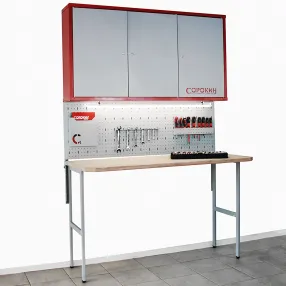 верстак откидной деревянный m, перфорация 0,5м