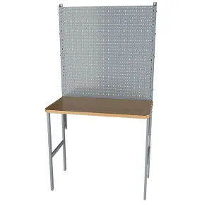 верстак откидной деревянный s, перфорация 1м