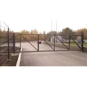 ворота 3d откатные 1700x3000 мм