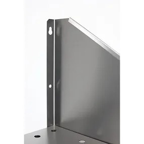 полка настенная двухуровневая перфорированная пн2-6/3-п