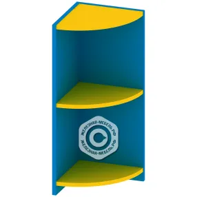 игровой стеллаж угловой пн-ад-18