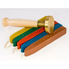 свеча сургучная в виде конуса