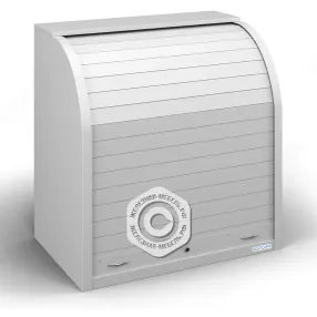 шкаф металлический роллетный шрл-1050-2 (2 полки)