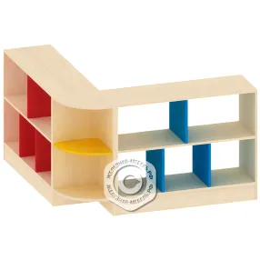 стеллаж угловой малый ст-ад-262