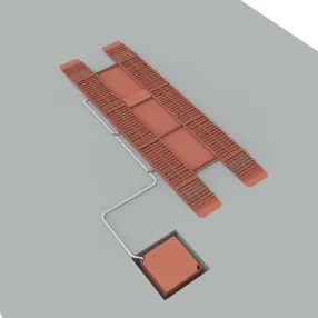 эстакада металлическая «каскад» комфорт, разборная, 10м, усиленная