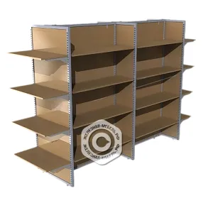 стеллаж островной «гондола» с торцевыми секциями