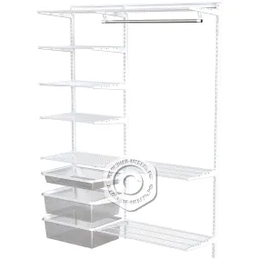 гардеробная система практик home прихожая medium 12 белая