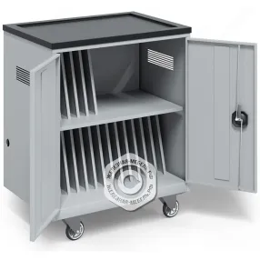 тележка для хранения и зарядки 21 ноутбука (15,6 дюймов) с электросхемой