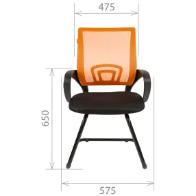 кресло для посетителя chairman 696 v