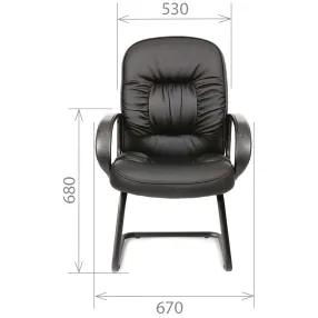 кресло для посетителя chairman 416 эко v