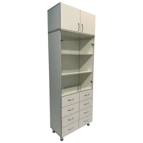 шкаф медицинский md шм 14.42 (белый)