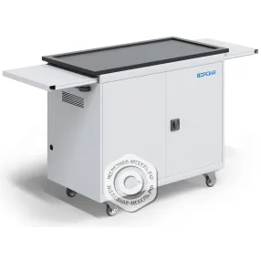 тележка для хранения и зарядки 26 ноутбуков (17,3 дюймов) с электросхемой