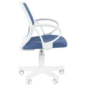 детское кресло chairman kids 112 белый пластик barni