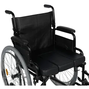 кресло-коляска kr 011а (460 мм, пневма/литые)