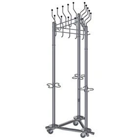 вешалка напольная трехсекционная гардикс 3(к)