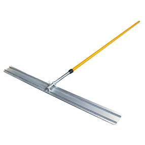 гладилка для бетона алюминиевая 1,2 м, ручка 2,4-4,8 м