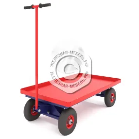 тележка платформенная с поворотной осью тпо 7 (без колёс)