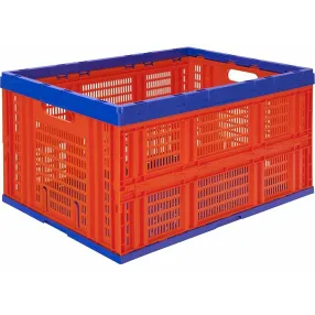 ящик п/э 600х400х310 перфорированный, складной арт. 407