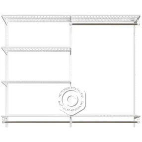 гардеробная система практик home прихожая light 5 белая