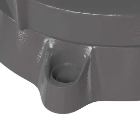 тиски чугунные поворотные с наковальней m 125