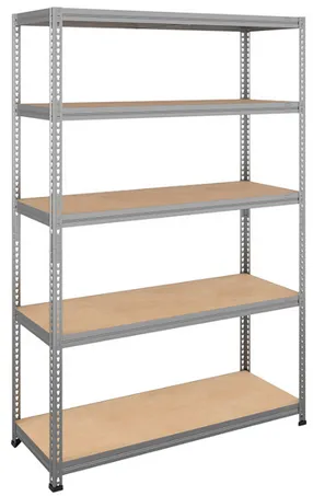 стеллаж sbl 180kd/120x45/5 оцинкованный