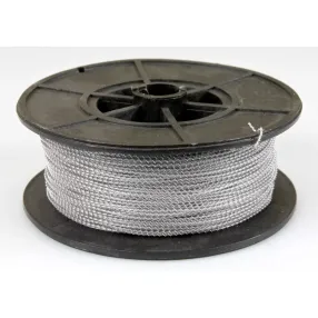 комбинированная пломбировочная проволока с оцинкованным покрытием 0,7 мм (цвет – белый) 100 м