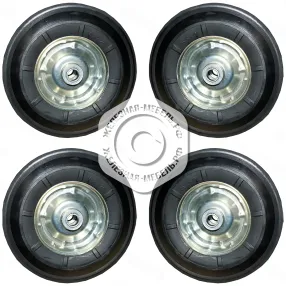 колеса литые d250 мм 4 шт, г/п 450кг