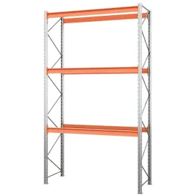 стеллаж паллетный 4000х1800х1100 мм, 3 яруса (балка сетп 1800/2770)