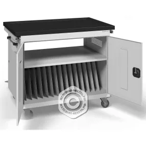 тележка для хранения 16 ноутбуков и планшетов 15,6 дюймов