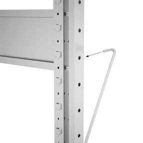 стеллаж klesto нe255-312 2500х1330х300 (5 полок) усиленный, быстросборный