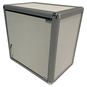 шкаф лабораторный навесной med 19.001al (белый)