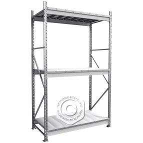 стеллаж ms pro z 2000х1200х600 (3 яруса с настилом)
