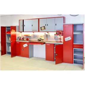 полка настенная 3 отделения (1502х263х802мм) (арт. 24.93)