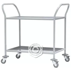 тележка для сервировки тдсп - 900х600х860 «profi ral» (2 уровня)