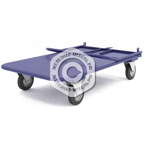 тележка платформенная со складной ручкой, система трансформации - зацеп тпср 2 м з (без колёс)
