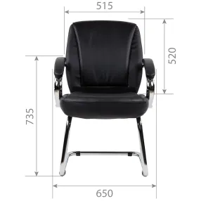 кресло для посетителя chairman 794 v