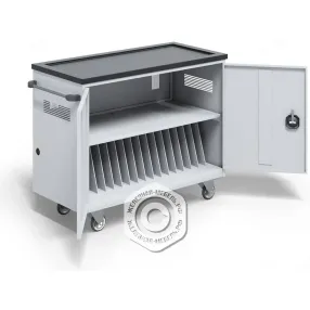 тележка для хранения и зарядки 18 ноутбуков с электросхемой