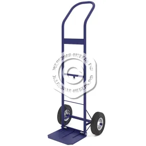 тележка грузовая двухколесная с откидной полкой кг 150 п (без колёс)