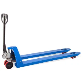 тележка гидравлическая 2500 кг 1800 мм tor rhp (полиуретановые колёса)