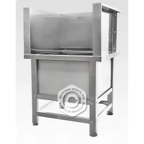 ванна моповая вмсн 500(800)х530х530 «norma inox», 1 м/о (облицовка п-обр.; ножка профил.)