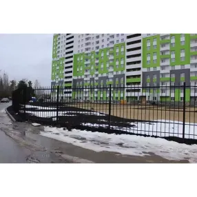 сварной забор «strong», серия «штакетник-лайт»