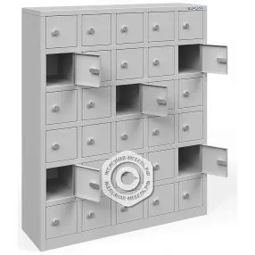 шкаф металлический навесной шмн-30 (30 ячеек)