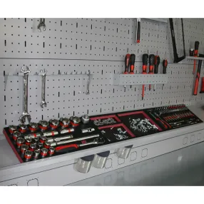 полка навесная 1500х200мм (арт. 35.566)