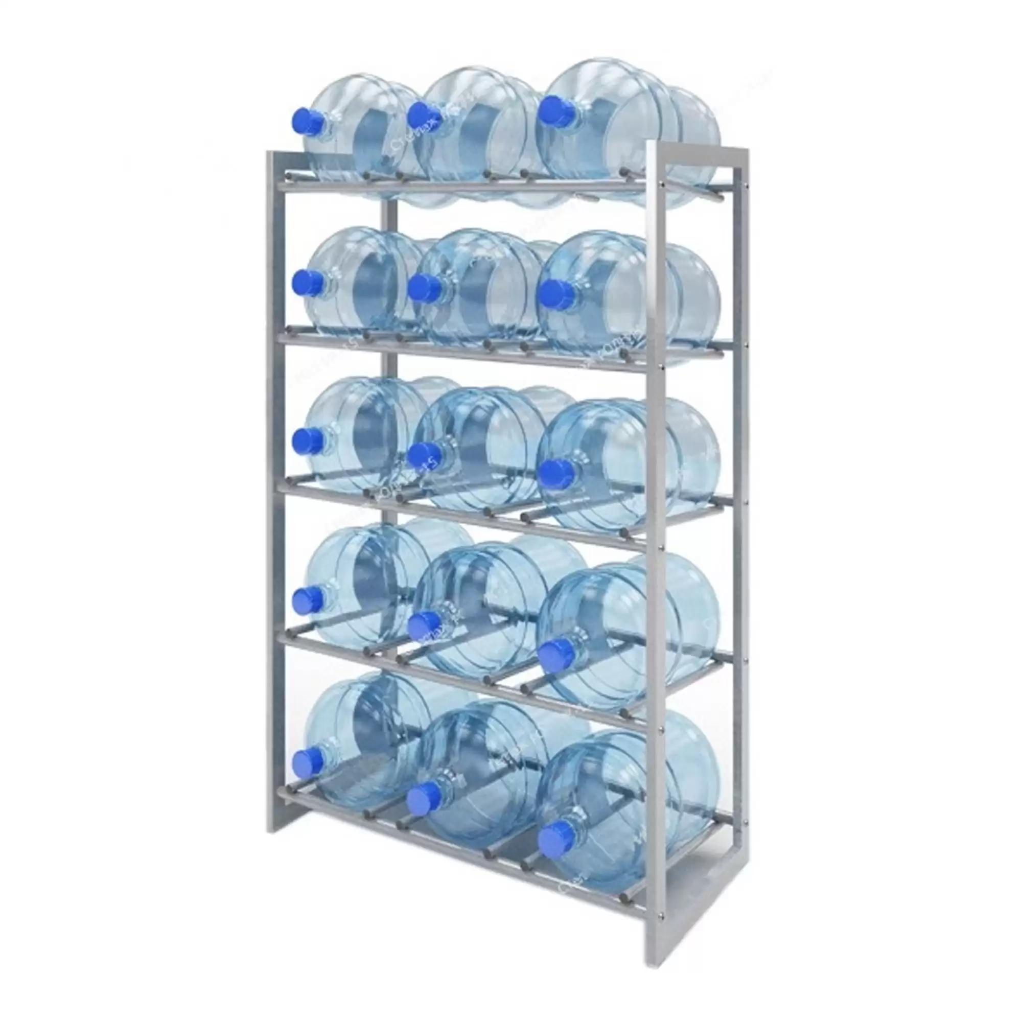 Стеллаж для воды Родник-15 на 15 бутылей